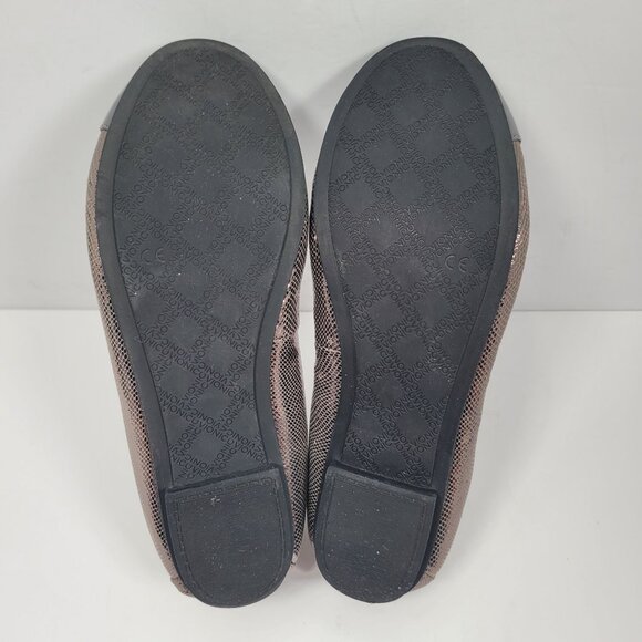 Vionic Allora Women's Silver Leather Ballet Flats Shoes US Size 8.5 - Picture 7 of 8
